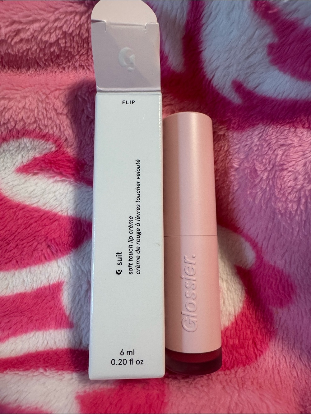 Glossier Soft-Touch Lip Crème Shade Flip New In Box